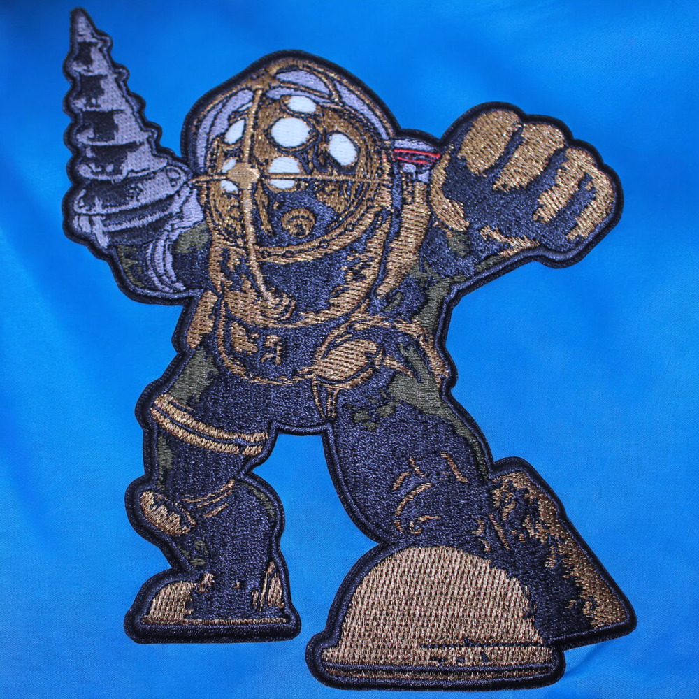 Bioshock Big Daddy Iron on Patch 2K Games Loot Crate Exclusive Large Jumbo 6"